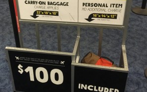 spirit price for checked bag