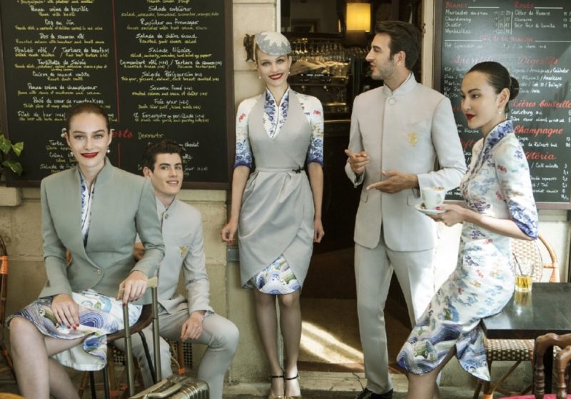 Hainan Airlines Unveils New Uniforms At Paris Couture Week Skytrax