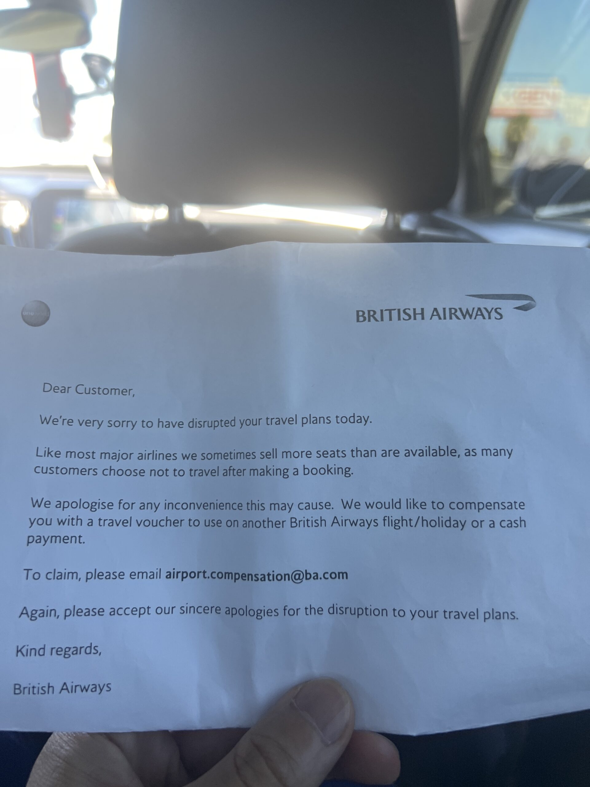 British Airways Customer Reviews - Skytrax